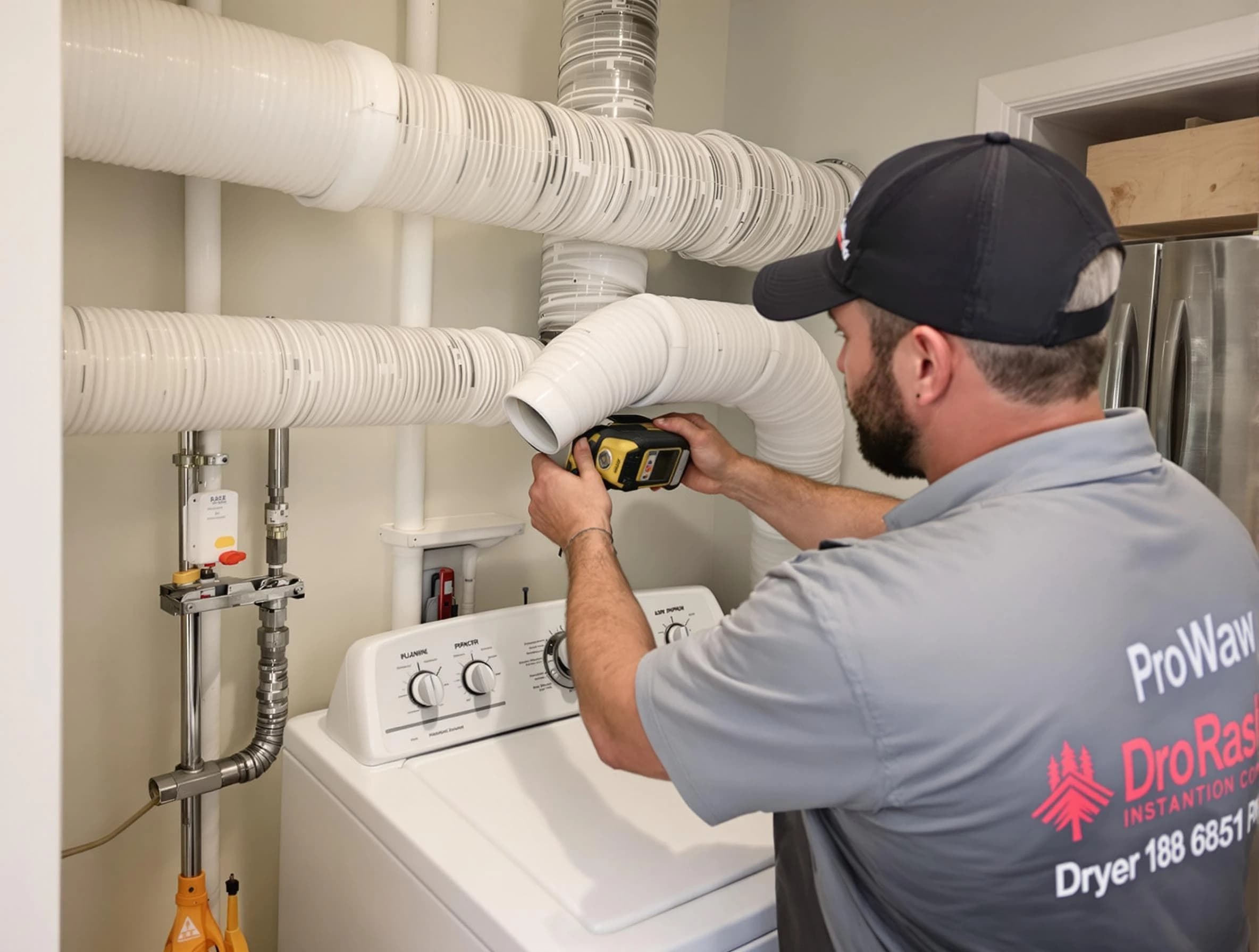 Professional dryer vent hose installation by American Fork Dryer Vent Cleaning in American Fork