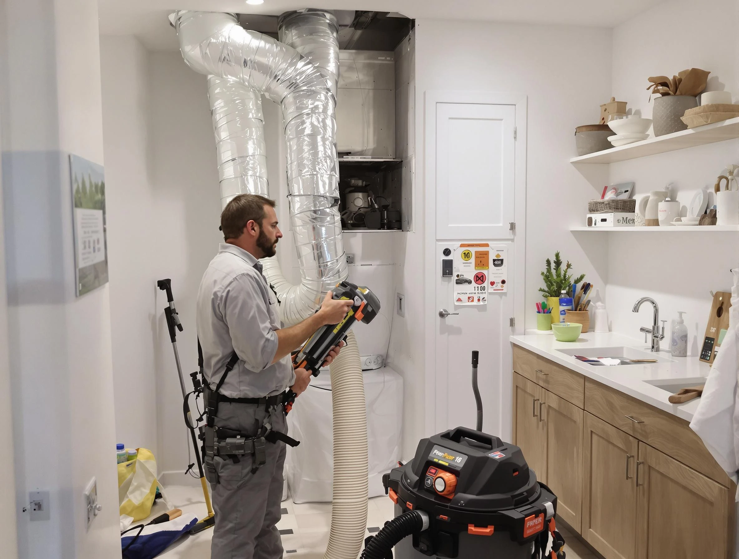 Clogged Dryer Vent Cleaning in American Fork