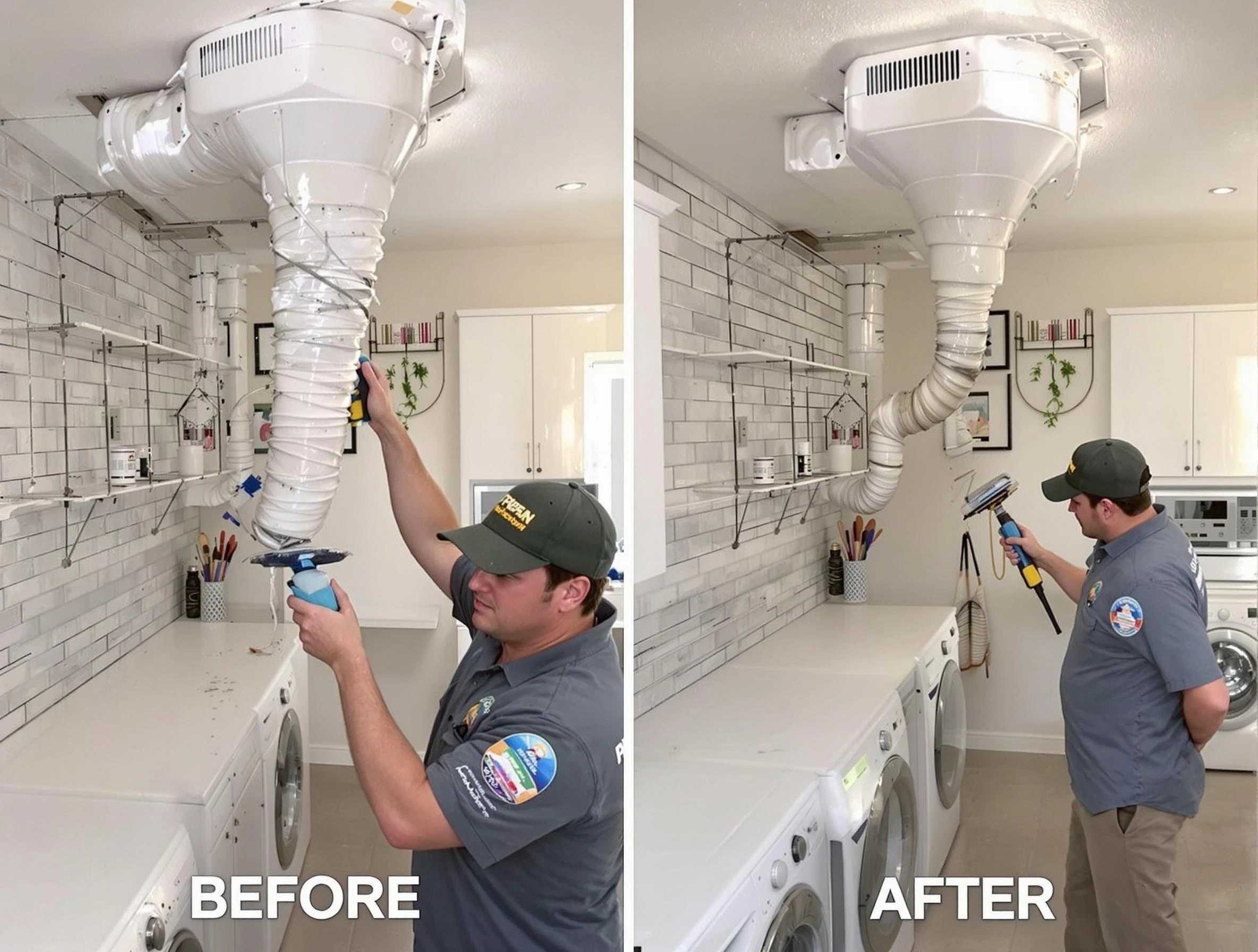 Professional dryer exhaust vent cleaning by American Fork Dryer Vent Cleaning in American Fork