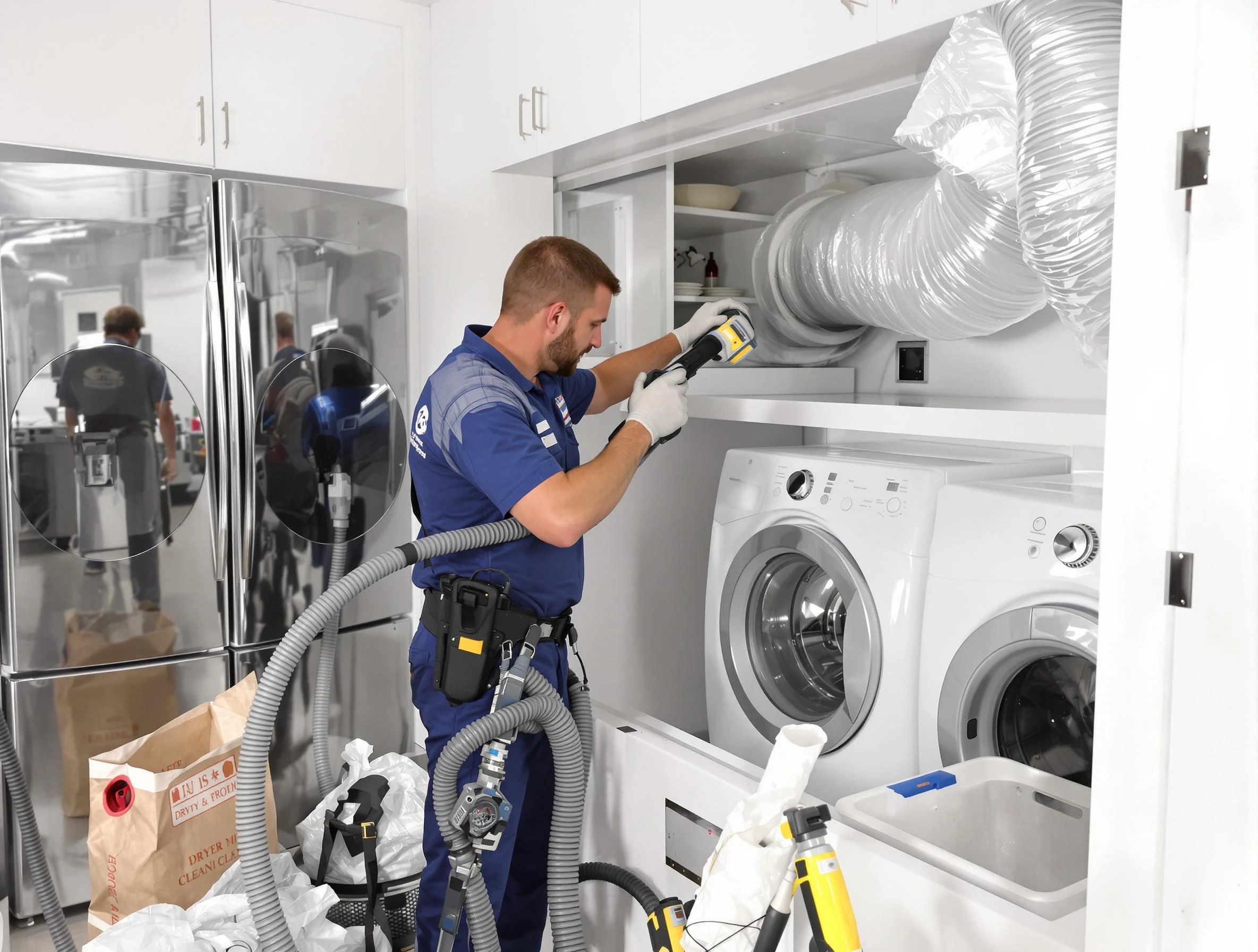 Professional duct cleaning by American Fork Dryer Vent Cleaning in American Fork
